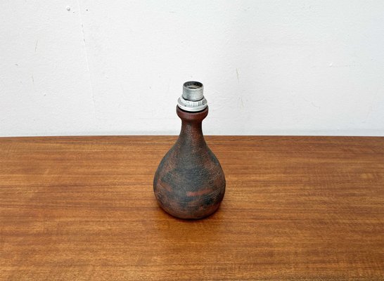 Mid-Century Brutalist German Studio Pottery Table Lamp by Gerhard Liebenthron, 1960s-UAH-2033200