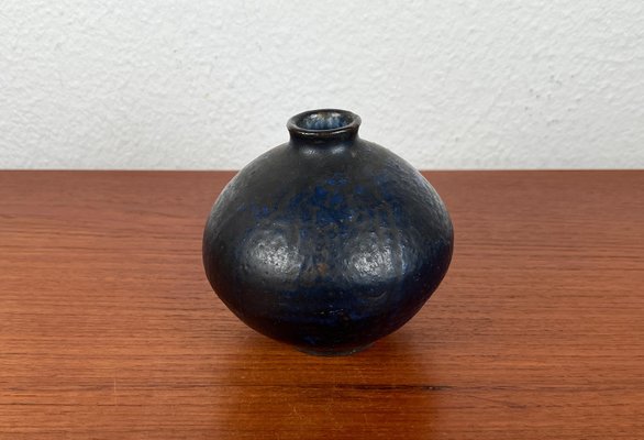 Mid-Century Brutalist German Studio Pottery Vase by Gerhard Liebenthron, 1960s-UAH-2021739