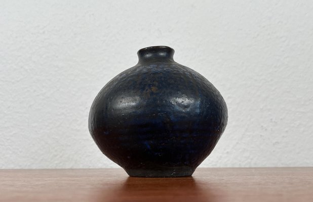 Mid-Century Brutalist German Studio Pottery Vase by Gerhard Liebenthron, 1960s-UAH-2021739