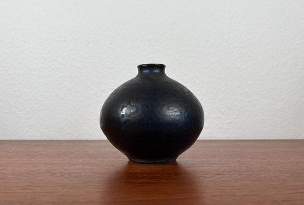 Mid-Century Brutalist German Studio Pottery Vase by Gerhard Liebenthron, 1960s-UAH-2021739