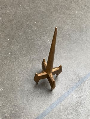 Mid-Century Brutalist Heavy Spike Sculpture, 1960s-UAH-1279758