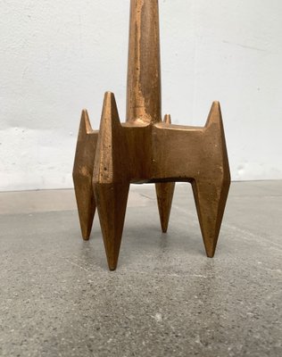 Mid-Century Brutalist Heavy Spike Sculpture, 1960s-UAH-1279758