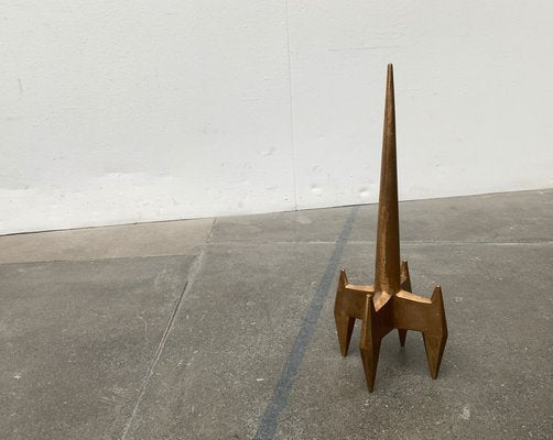 Mid-Century Brutalist Heavy Spike Sculpture, 1960s-UAH-1279758