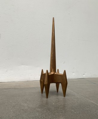 Mid-Century Brutalist Heavy Spike Sculpture, 1960s-UAH-1279758