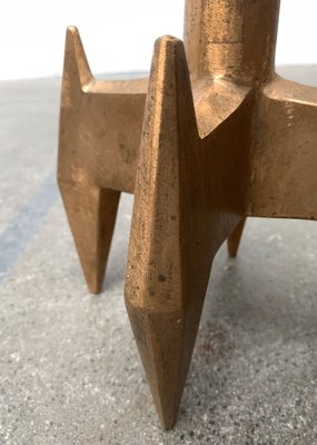 Mid-Century Brutalist Heavy Spike Sculpture, 1960s-UAH-1279758