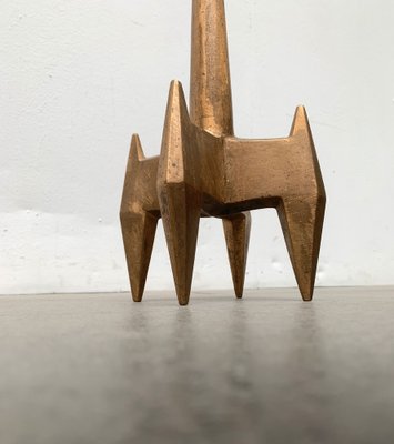 Mid-Century Brutalist Heavy Spike Sculpture, 1960s-UAH-1279758