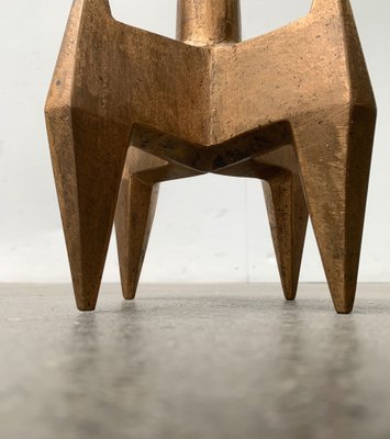 Mid-Century Brutalist Heavy Spike Sculpture, 1960s-UAH-1279758