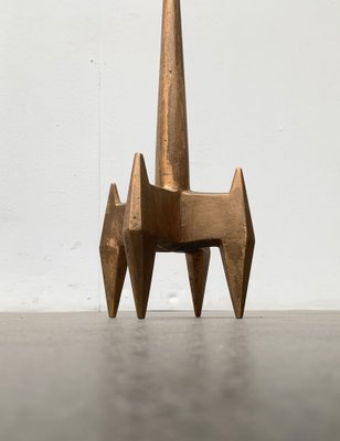 Mid-Century Brutalist Heavy Spike Sculpture, 1960s-UAH-1279758