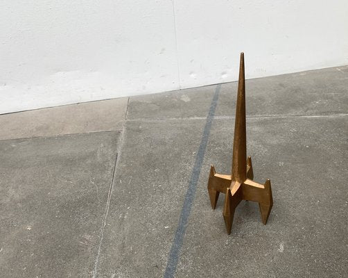 Mid-Century Brutalist Heavy Spike Sculpture, 1960s-UAH-1279758