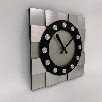 Mid-Century Brutalist Kienzle Clock, Germany, 1970s-BGP-1223842