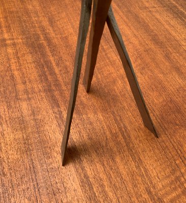 Mid-Century Brutalist Metal Candleholder-UAH-954768