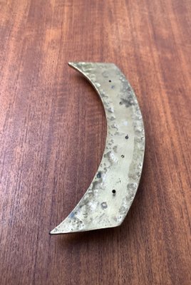 Mid-Century Brutalist Metal Coat Rack Hook, 1960s-UAH-1483957