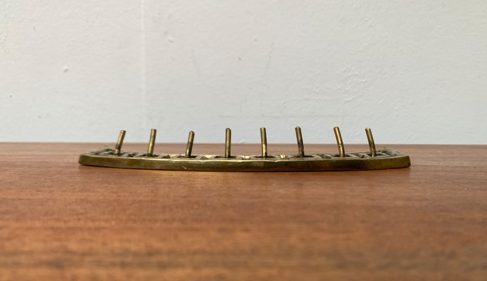 Mid-Century Brutalist Metal Coat Rack Hook, 1960s-UAH-1483957