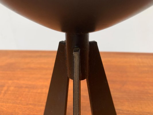 Mid-Century Brutalist Metal Tripod Candleholder-UAH-954766