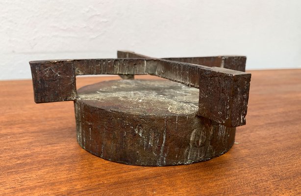 Mid-Century Brutalist Minimalist Candle Holder-UAH-1189843