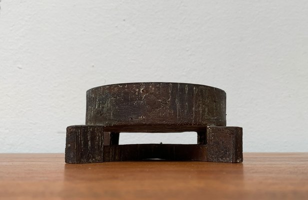 Mid-Century Brutalist Minimalist Candle Holder-UAH-1189843