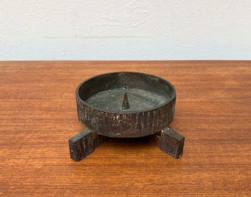 Mid-Century Brutalist Minimalist Candle Holder-UAH-1189843