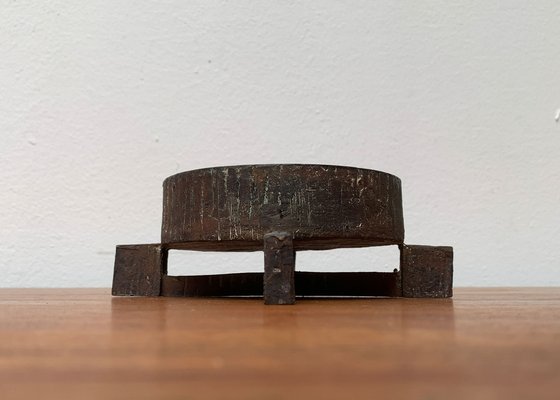 Mid-Century Brutalist Minimalist Candle Holder-UAH-1189843