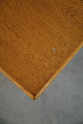 Mid-Century Brutalist Oak Dining Table, Danish, 1950s-MXF-1238807