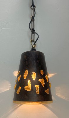 Mid-Century Brutalist Pendant Lamp attributed to Nanny Still for Raak Amsterdam, 1960s-WZZ-1383284