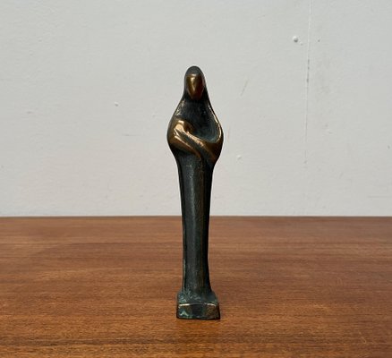 Mid-Century Brutalist Sakral Bronze Maria and Jesus Figurine, 1960s-UAH-1796721