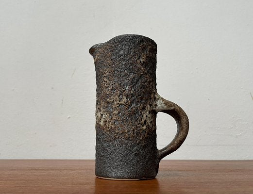 Mid-Century Brutalist West German Pottery WGP Fat Lava Carafe Vase from Jopeko, 1960s-UAH-1811335