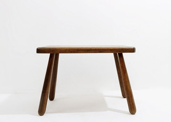 Mid-Century Brutalist Wood Coffee Table, 1960s-NYF-2020874