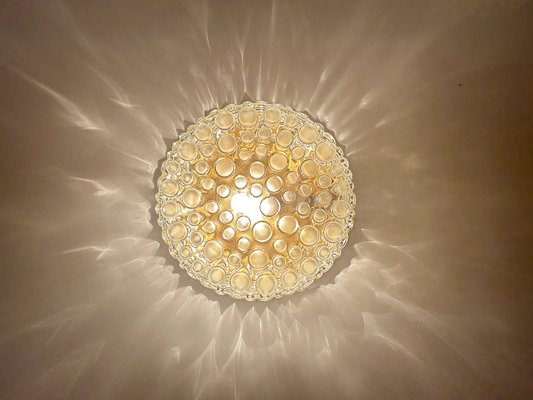 Mid-Century Bubble Glass Wall Lights, 1960s, Set of 2-GUT-2036072