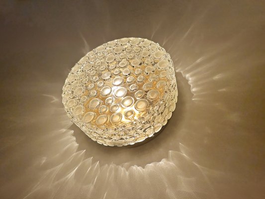 Mid-Century Bubble Glass Wall Lights, 1960s, Set of 2-GUT-2036072