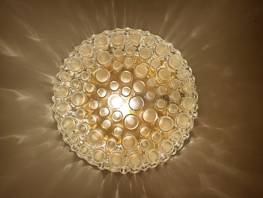 Mid-Century Bubble Glass Wall Lights, 1960s, Set of 2-GUT-2036072