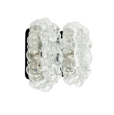 Mid-Century Bubble Glass Wall Lights attributed to Helena Tynell for Limburg, Germany, 1960s, Set of 2-BMM-1823863