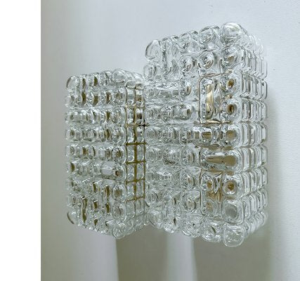 Mid-Century Bubble Glass Wall Lights from Erco, 1960s, Set of 2-GUT-2033797