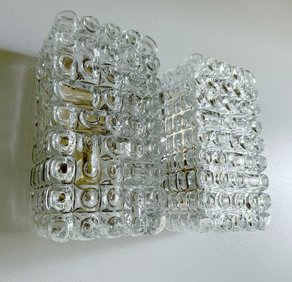 Mid-Century Bubble Glass Wall Lights from Erco, 1960s, Set of 2-GUT-2033797