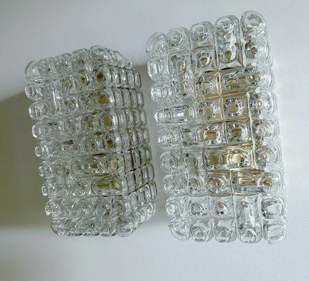 Mid-Century Bubble Glass Wall Lights from Erco, 1960s, Set of 2-GUT-2033797