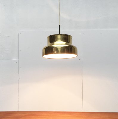 Mid-Century Bumling Brass Ceiling Lamp by Anders Pehrson for Ateljé Lyktan, 1960s-UAH-844737