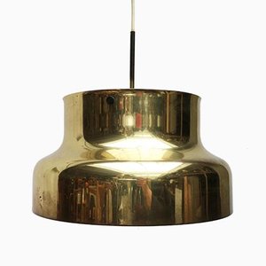 Mid-Century Bumling Brass Ceiling Lamp by Anders Pehrson for Ateljé Lyktan, 1960s-UAH-844737