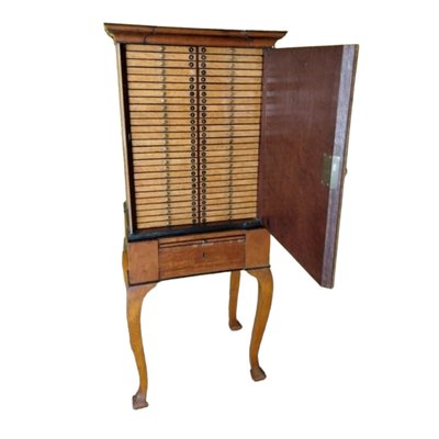 Mid-Century Cabinet with 54 Drawers from Numismatic-TCS-1749817