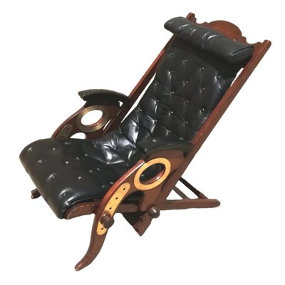 Mid-Century Campaign Folding Lounge Chair by James Herbert Macnair-TCS-1794129