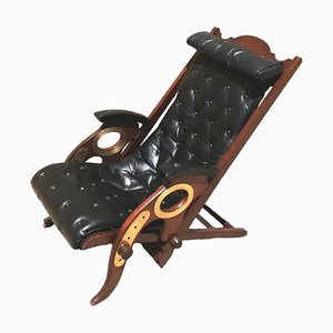 Mid-Century Campaign Folding Lounge Chair by James Herbert Macnair-TCS-1794129