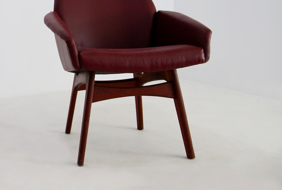 Mid-Century Capitan Armchairs by Adrian Pearsall, 1950s, Set of 2