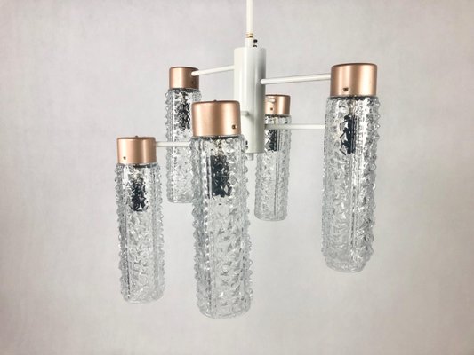 Mid-Century Cascade Chandelier from Elektro Instala Jilove U Decina, 1970s-ZCY-1375841