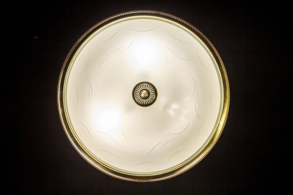 Mid-Century Ceiling Fixture or Pendant by Luigi Brusotti, Italy, 1940-MBH-1032725