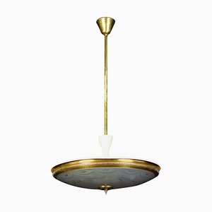 Mid-Century Ceiling Fixture or Pendant by Luigi Brusotti, Italy, 1940-MBH-1031825