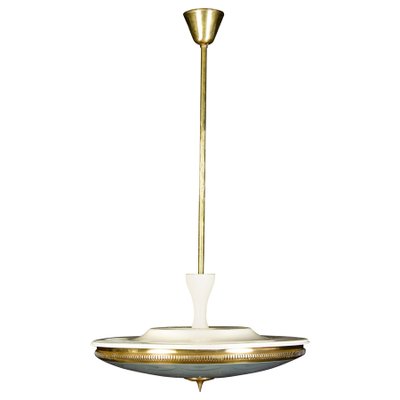 Mid-Century Ceiling Fixture or Pendant by Luigi Brusotti, Italy, 1940s-MBH-1032533