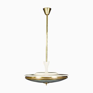 Mid-Century Ceiling Fixture or Pendant by Luigi Brusotti, Italy, 1940s-MBH-1032533