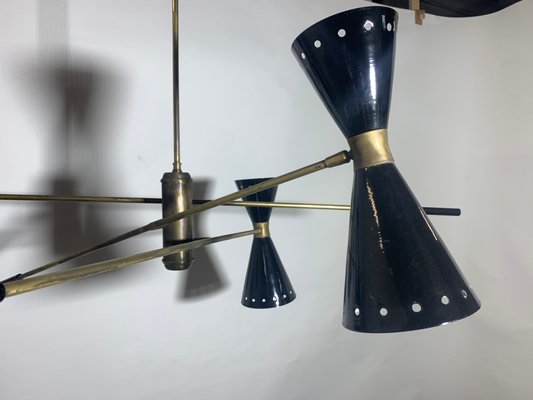 Mid-Century Ceiling Lamp, 1950s-NUO-587422