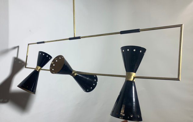 Mid-Century Ceiling Lamp, 1950s-NUO-587419