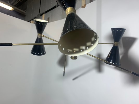 Mid-Century Ceiling Lamp, 1950s-NUO-587422