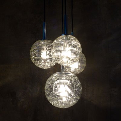 MId-Century Ceiling Lamp from Doria Leuchten, 1960s-WK-722615