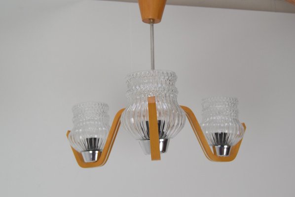 Mid-Century Ceiling Lamp from Drevo Humpolec, 1970s-TZ-1153619